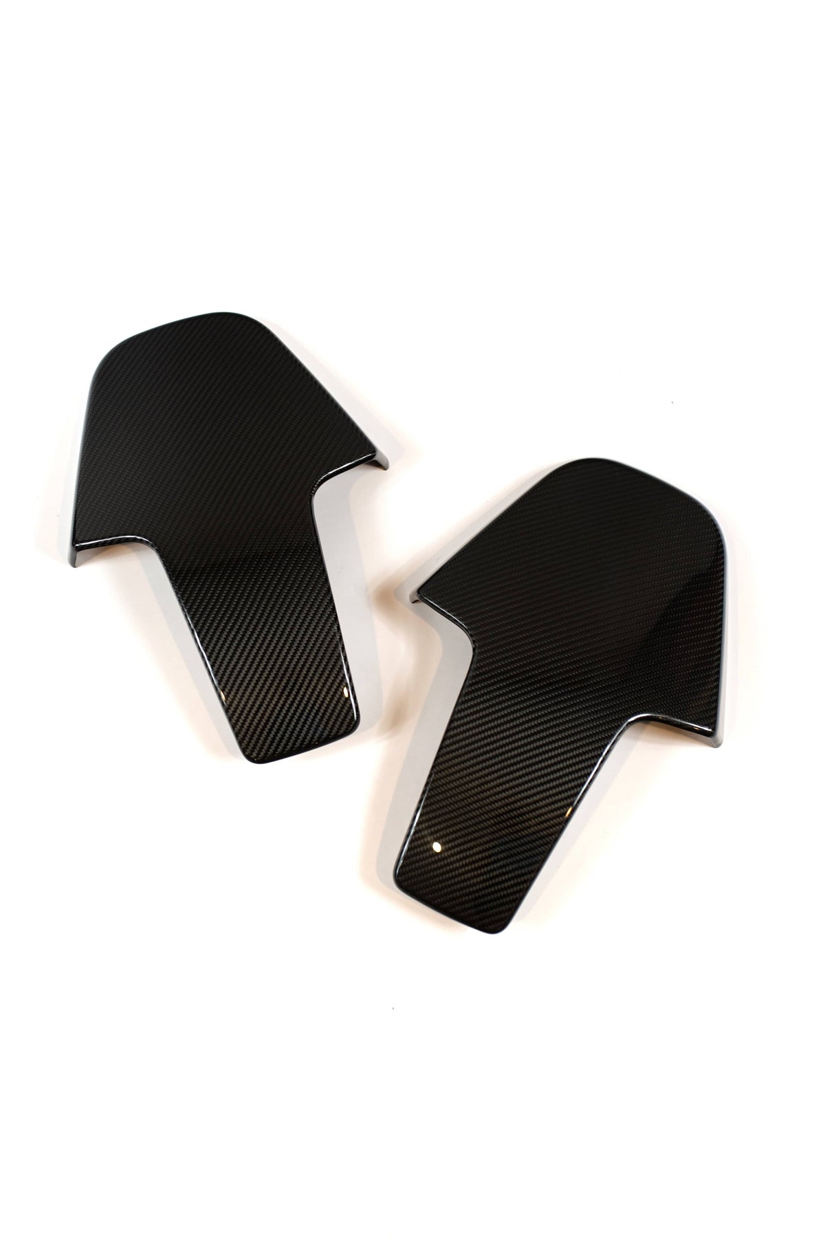 G8X Dry Carbon Fiber Head Rest Covers
