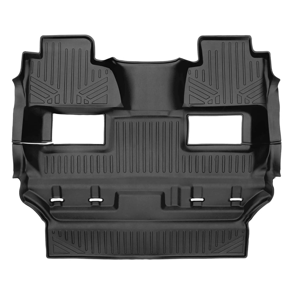 SMARTLINER Floor Liners for 2015 - 2020 Chevy Tahoe / GMC Yukon (2nd Row Bucket)