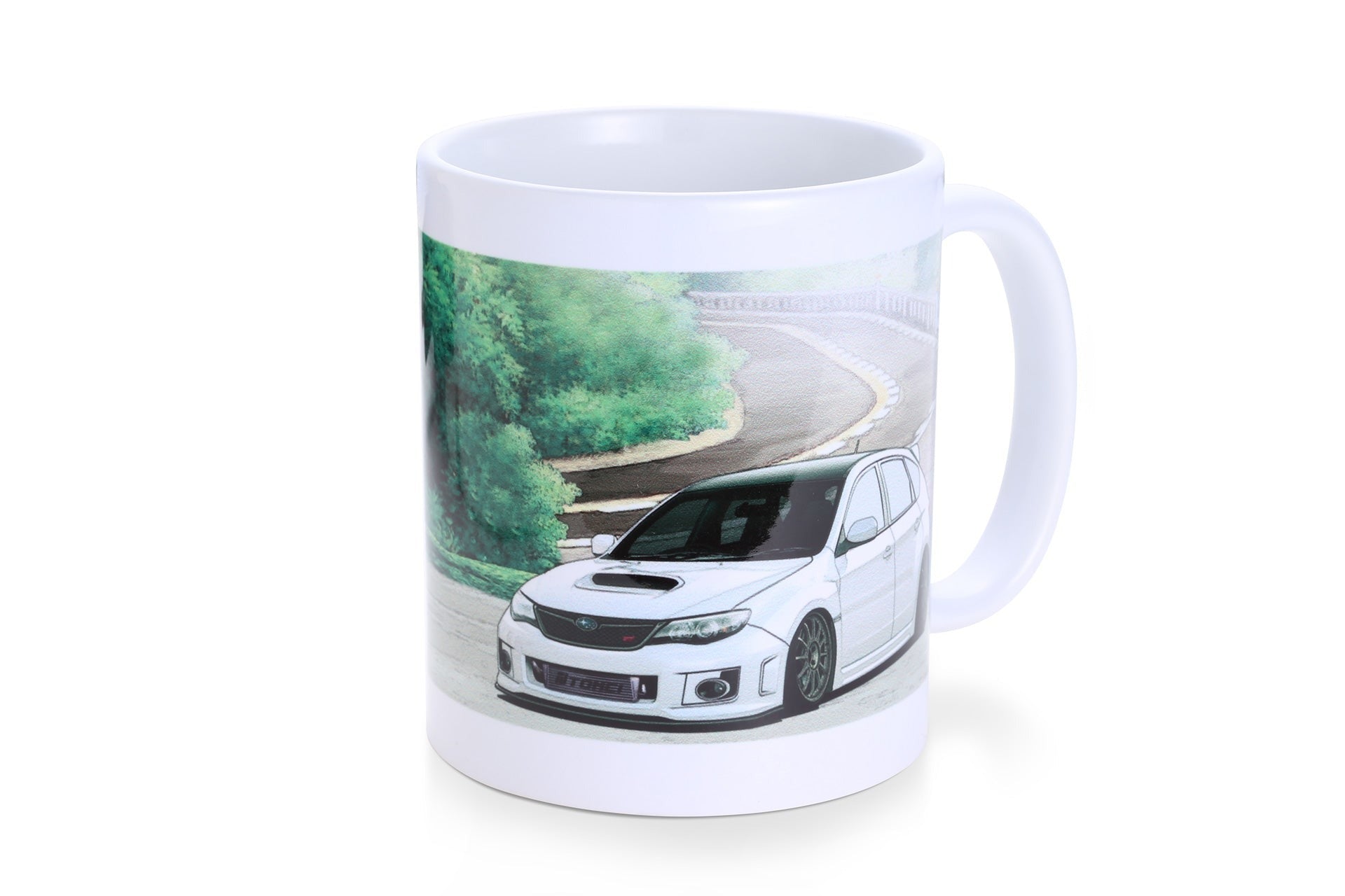 Tomei Mug - White GRB Impreza Touge - Universal