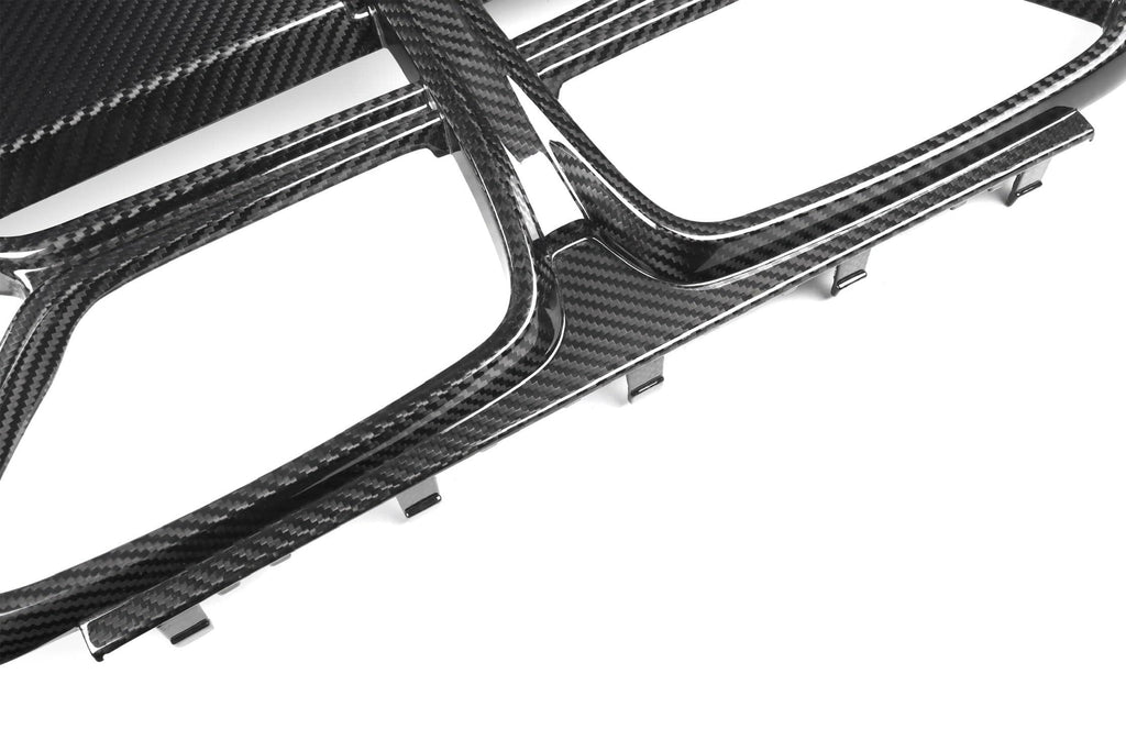 4 Series Gran Coupe G26 CSL Style Dry Carbon Fiber Grill With or Without ACC