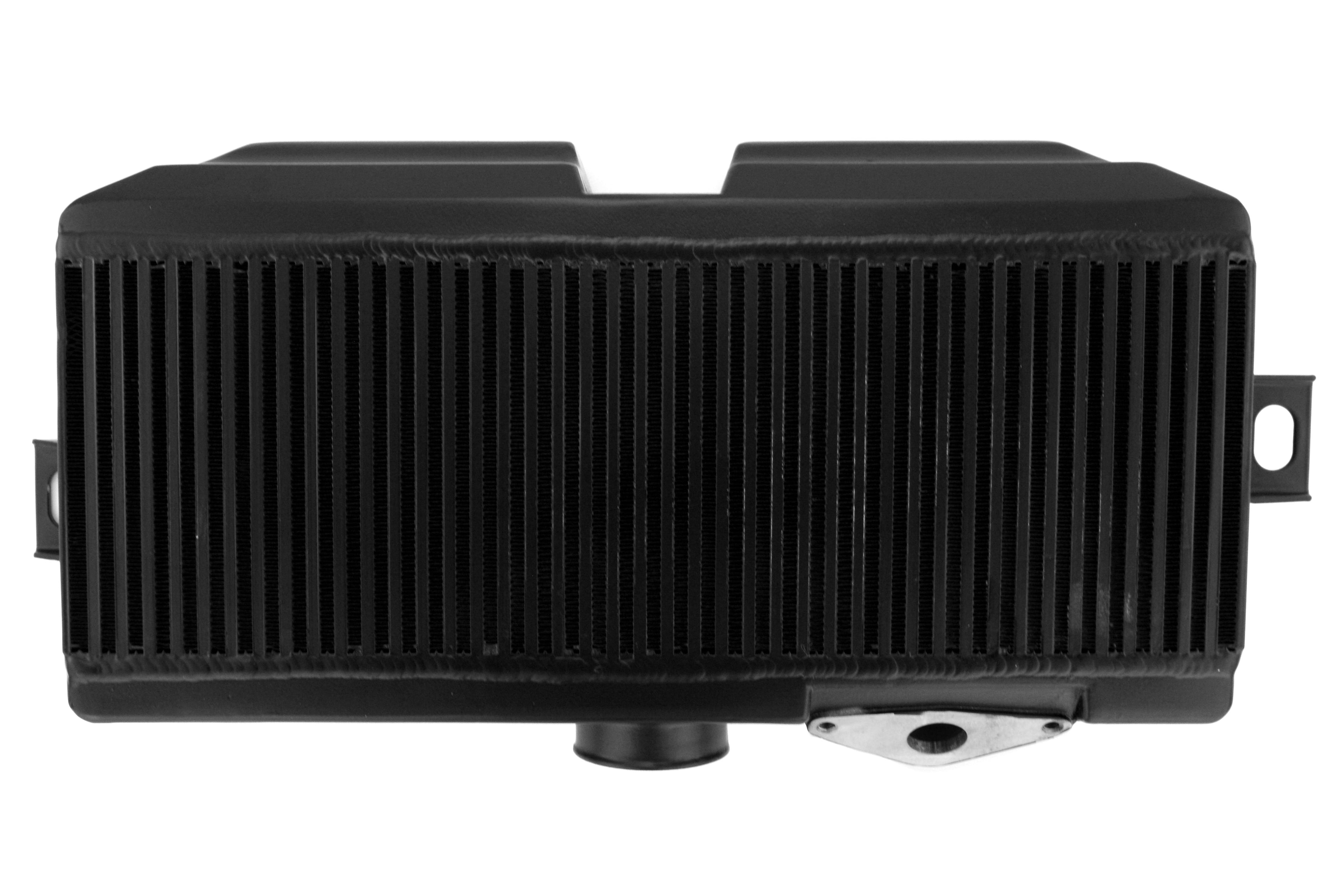 Mishimoto Performance Top Mount Intercooler Kit - 2015+ STI-Black with Blue Hose