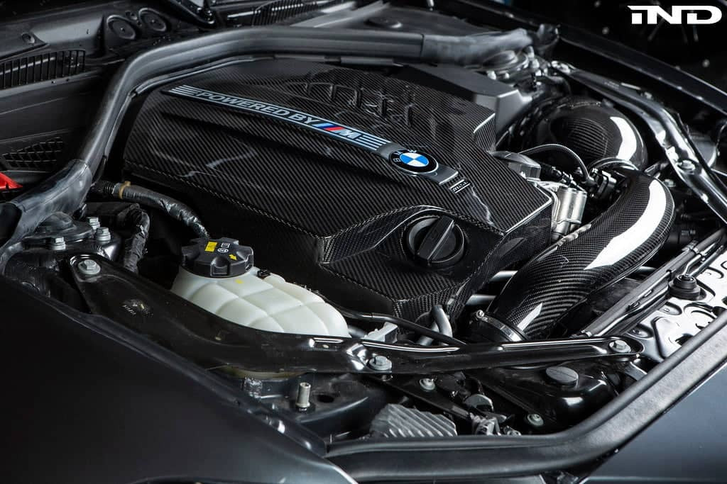 Eventuri BMW F87 M2 N55 Black Carbon Engine Cover