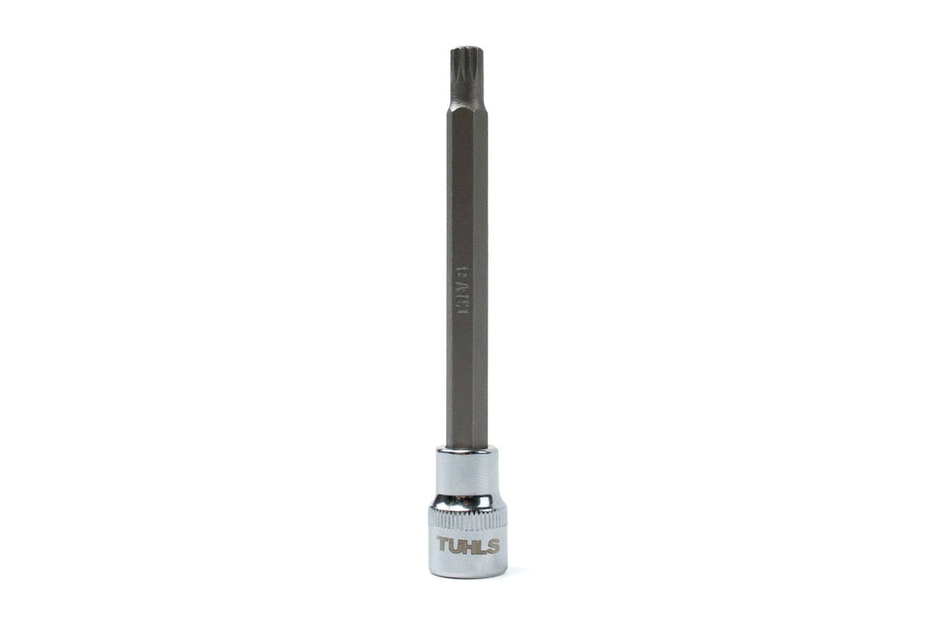 Tuhls 3/8" Drive Long (3.5") M8 Triple Square Socket