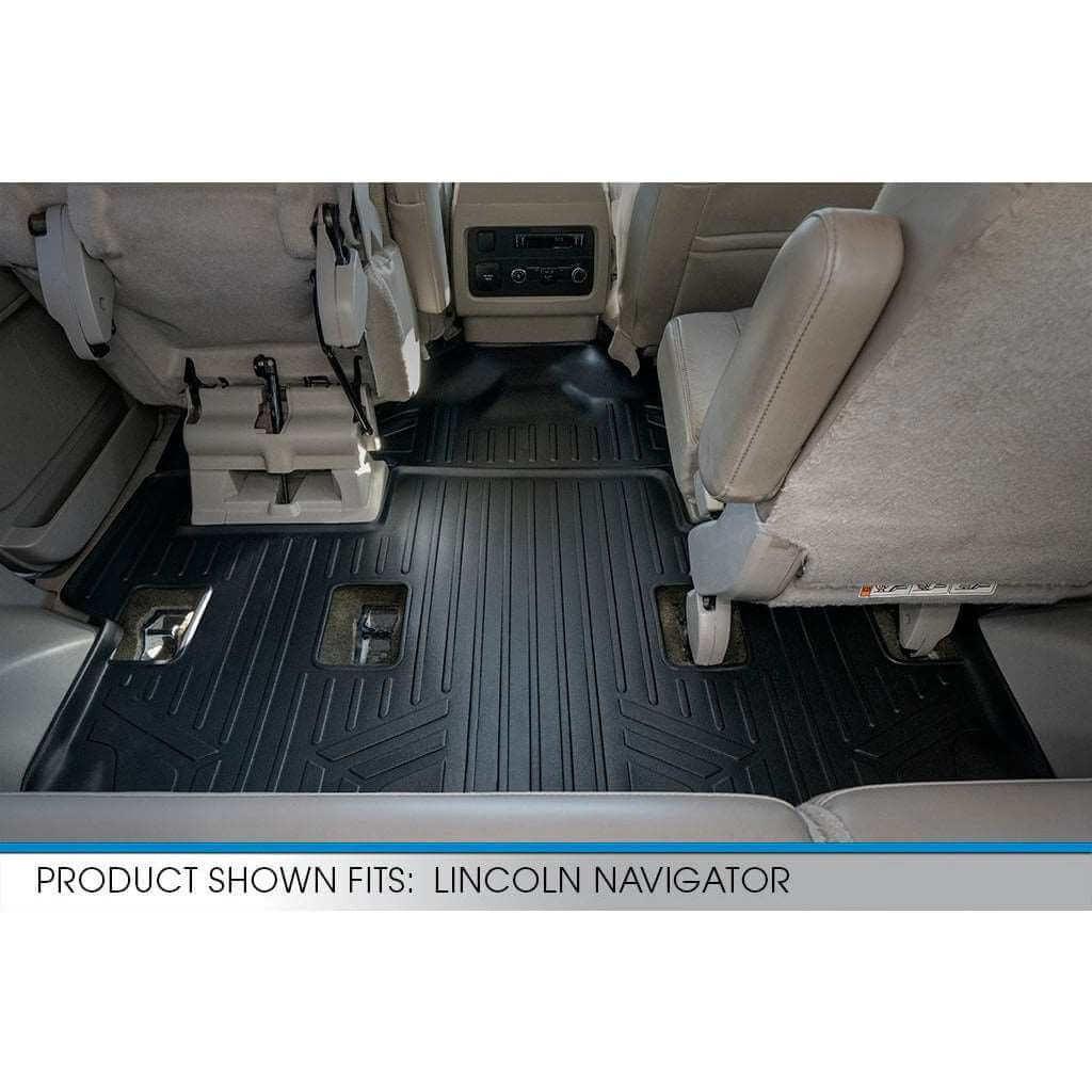 SMARTLINER Custom Fit Floor Liners For 2007 - 2017 Ford Expedition EL / Lincoln Navigator L (with 2nd Row Bucket Seats)