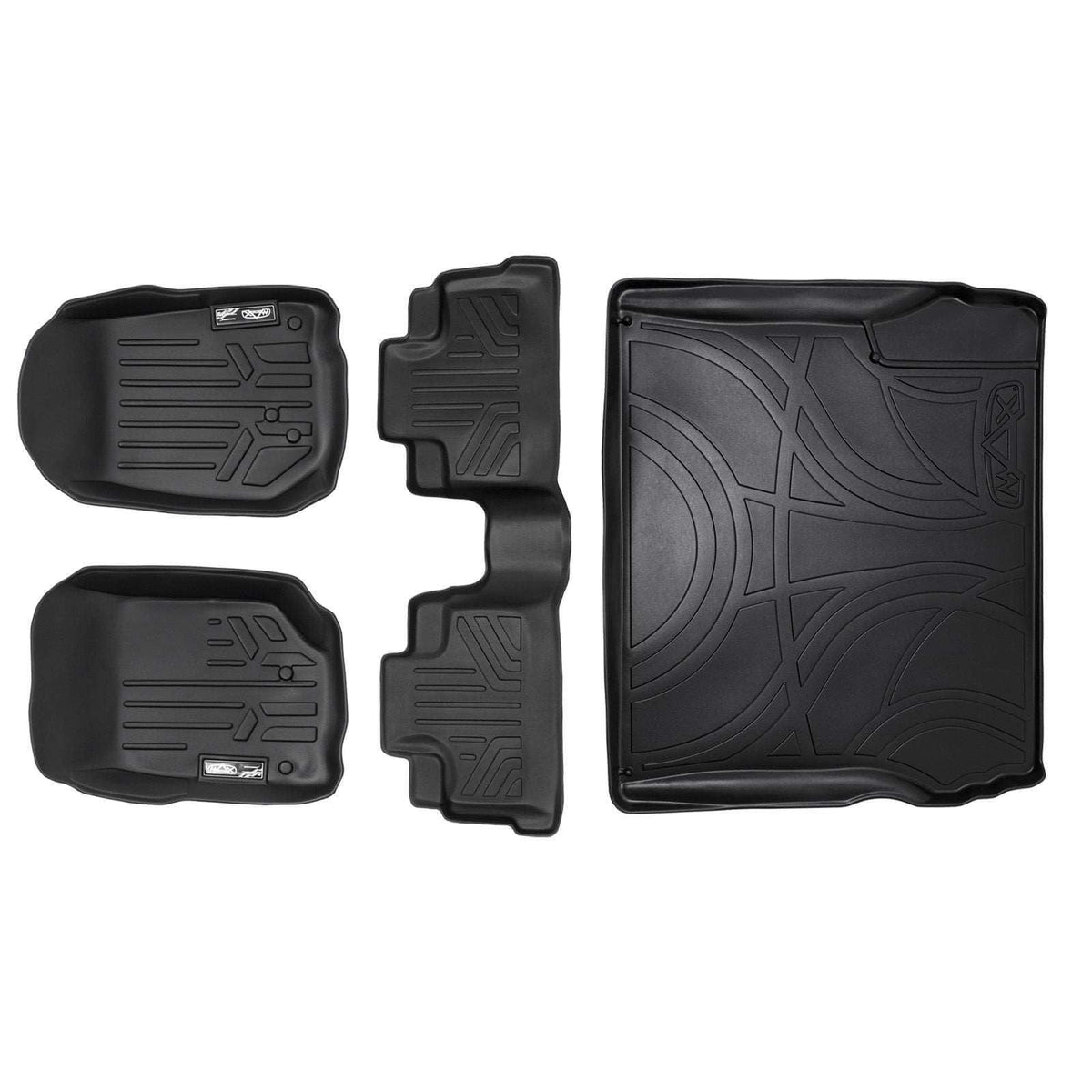 Smart TrimTM Floor Liners For 2007-2010 Jeep Wrangler Unlimited (4-Door)