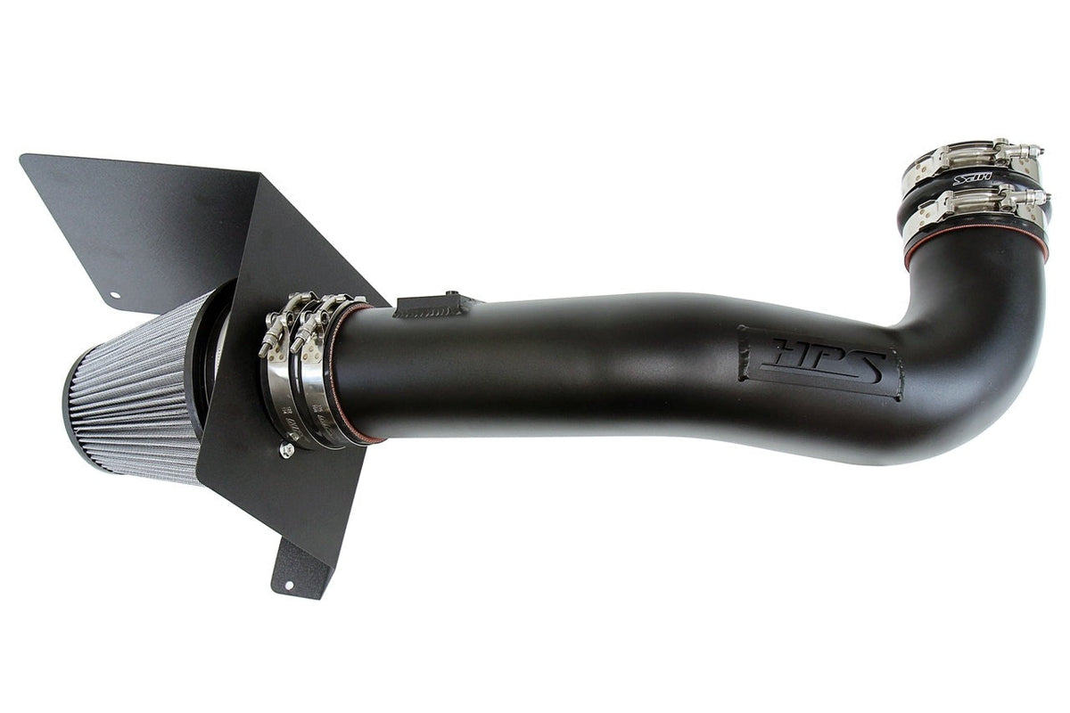HPS Shortram Air Intake Kit 2009-2014 Chevy Suburban 5.3L V8, Includes Heat Shield, 827-667