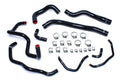 HPS Black Reinforced Silicone Radiator + Heater Hose Kit Coolant Mazda 06-07 Mazdaspeed 6 2.3L Turbo