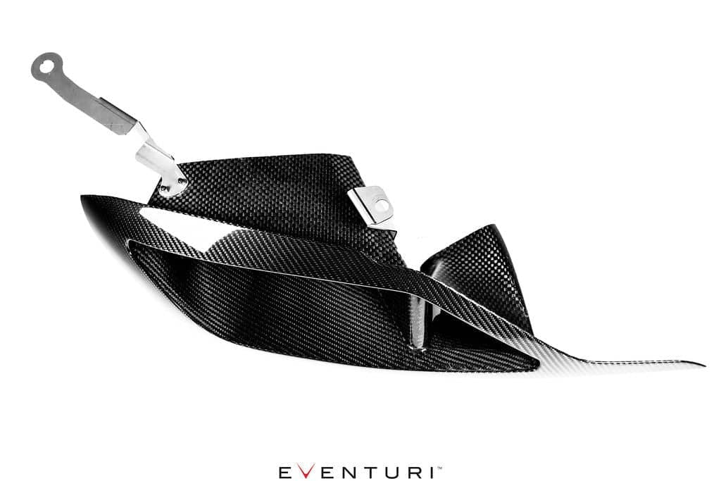 Eventuri Toyota A90 Supra Black Carbon Headlamp Race Duct