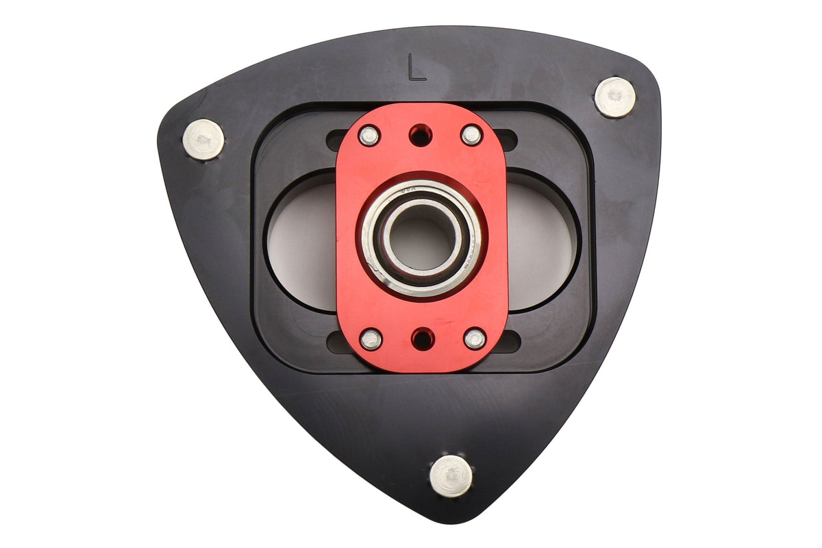 Verus Engineering Front Camber Plate Kit Red - 2013-2021 Scion FRS / Subaru BRZ / Toyota 86