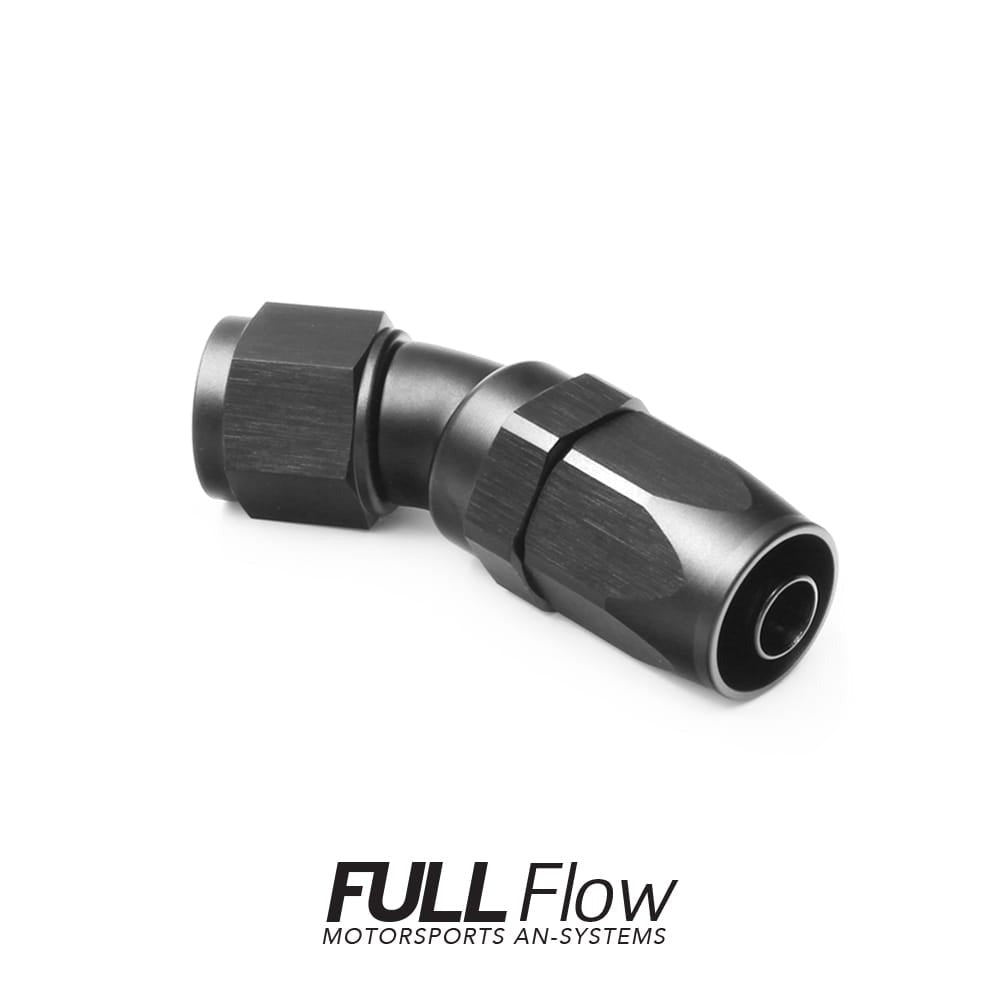 Nuke Performance Full Flow AN Hose End Fitting 30 Degree AN-8