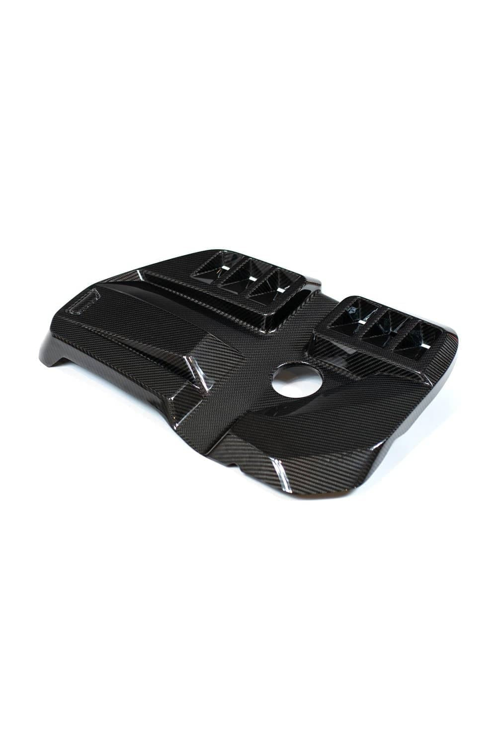 G8X Dry Gloss/Matte Carbon Fiber Engine Cover