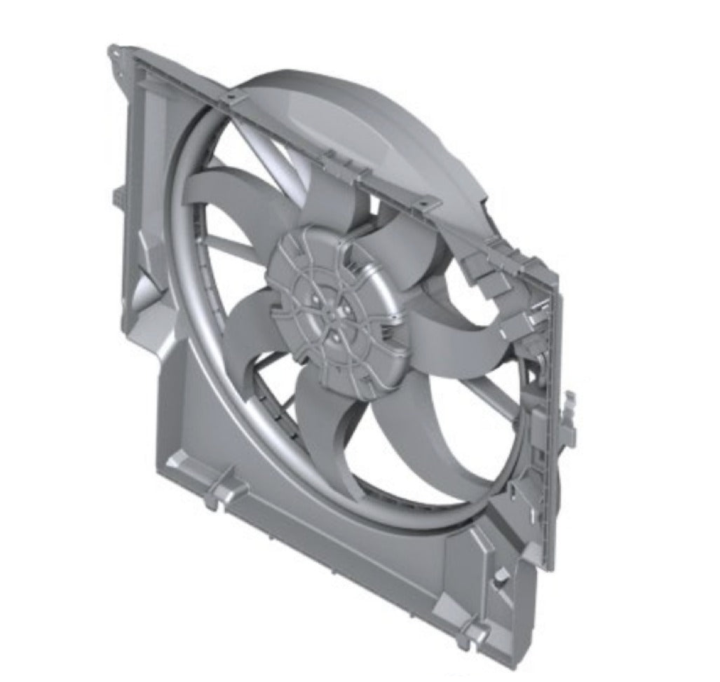 BMW 335is & 335d Auxiliary Cooling Fan Assembly OEM 17428508253
