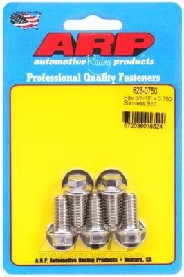 ARP 3/8-16 x 0.750 Hex SS Bolts (Set of 5)