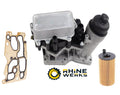 BMW F30 328d Oil Filter Housing W/Cooler By RhineWerks W/OEM Filter 11428507697 (Aluminum Upgrade)
