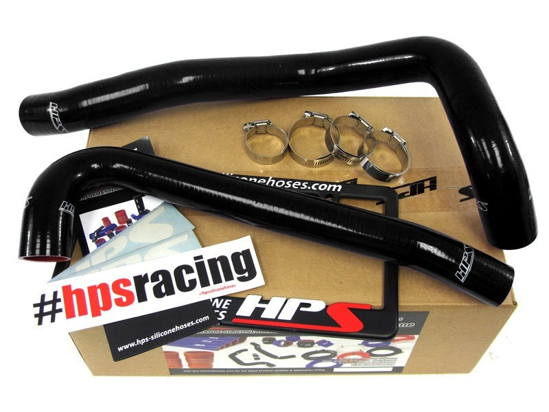 HPS Reinforced Black Silicone Radiator Hose Kit Coolant Jeep 97-02 Wrangler TJ 2.5L 4Cyl
