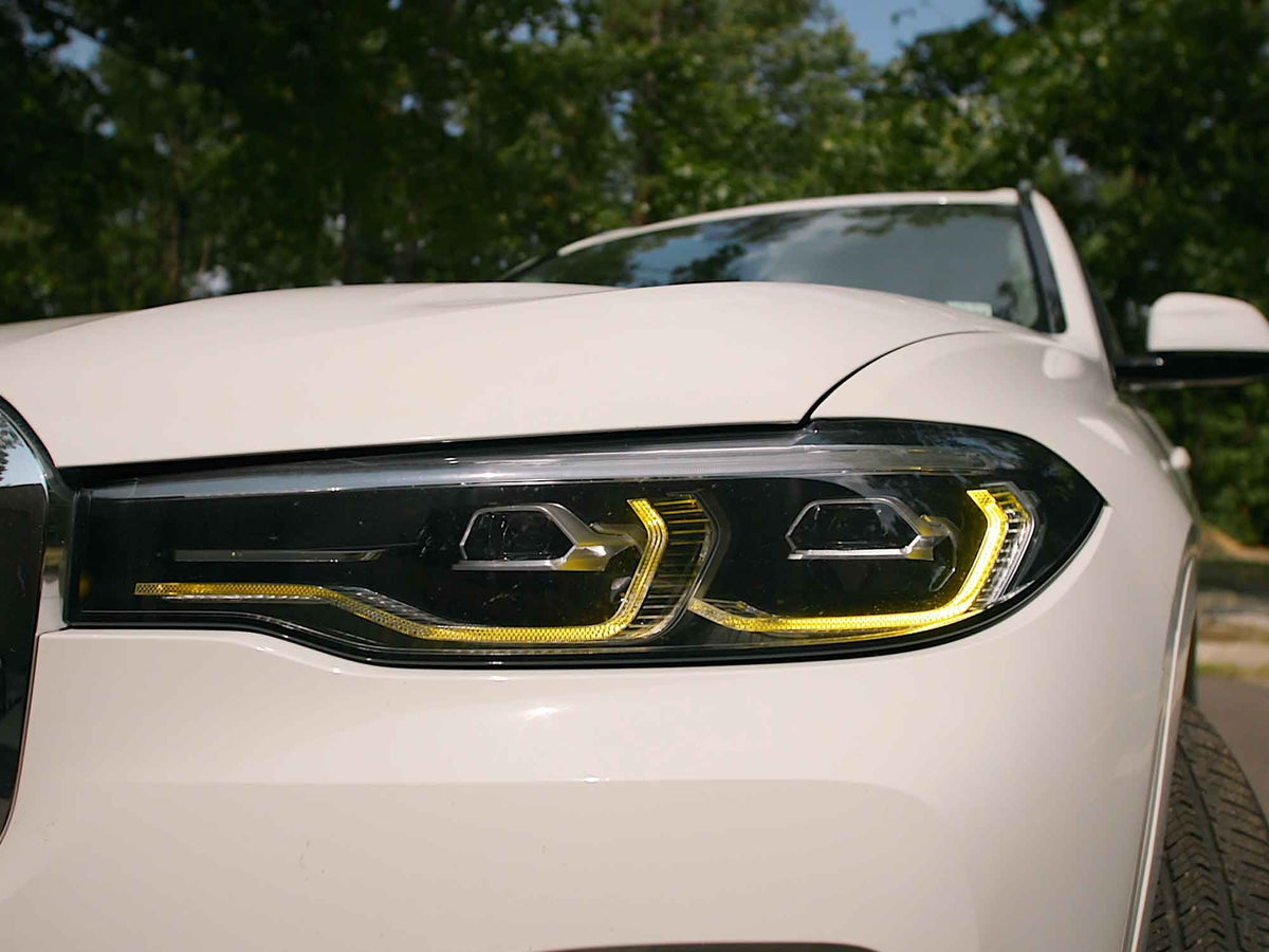 Kies Motorsports Yellow DRL Harness for Headlights BMW X7