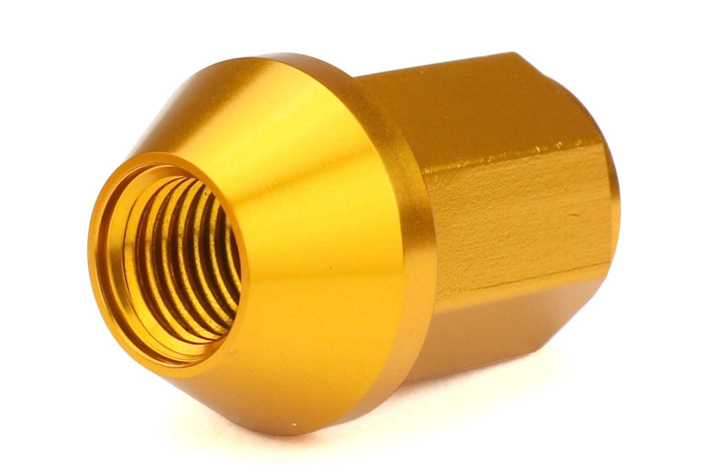 Project Kics Leggdura Racing Lug Nuts Yellow Gold M12X1.25 - Universal