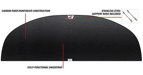 APR Performance Front Splitter for 1.0 TRD Front Bumper - 2015-2016 Scion FR-S