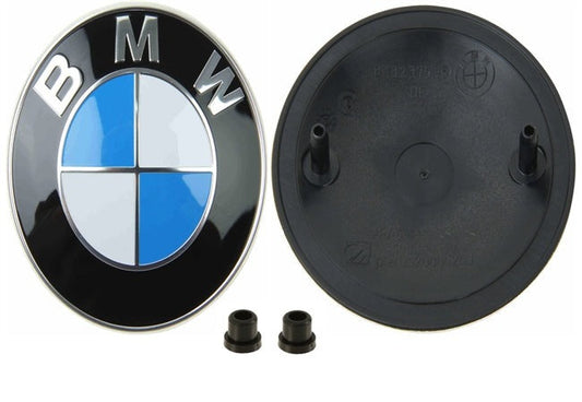 BMW E90/E92/E93 3-Series Hood Emblem W/ Grommets OEM 51148132375