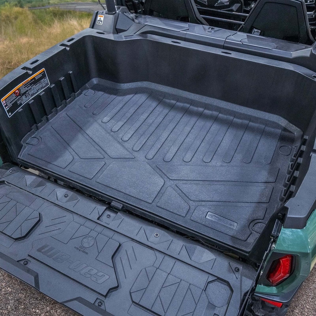 SMARTLINER Rugged Rubber Floor Liners For 2019-2026 Can-Am Commander (2 Seater)
