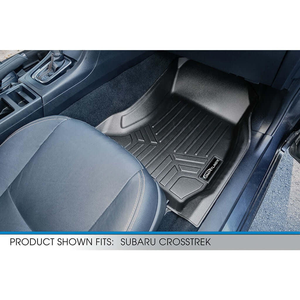 SMARTLINER Floor Liners for 2018-2023 Subaru Impreza Hatchback (No Sedan) and Crosstrek All Models
