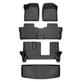 SMARTLINER Custom Fit Floor Liners For 2020-2026 Cadillac XT6 with 2nd Row Bench Seat