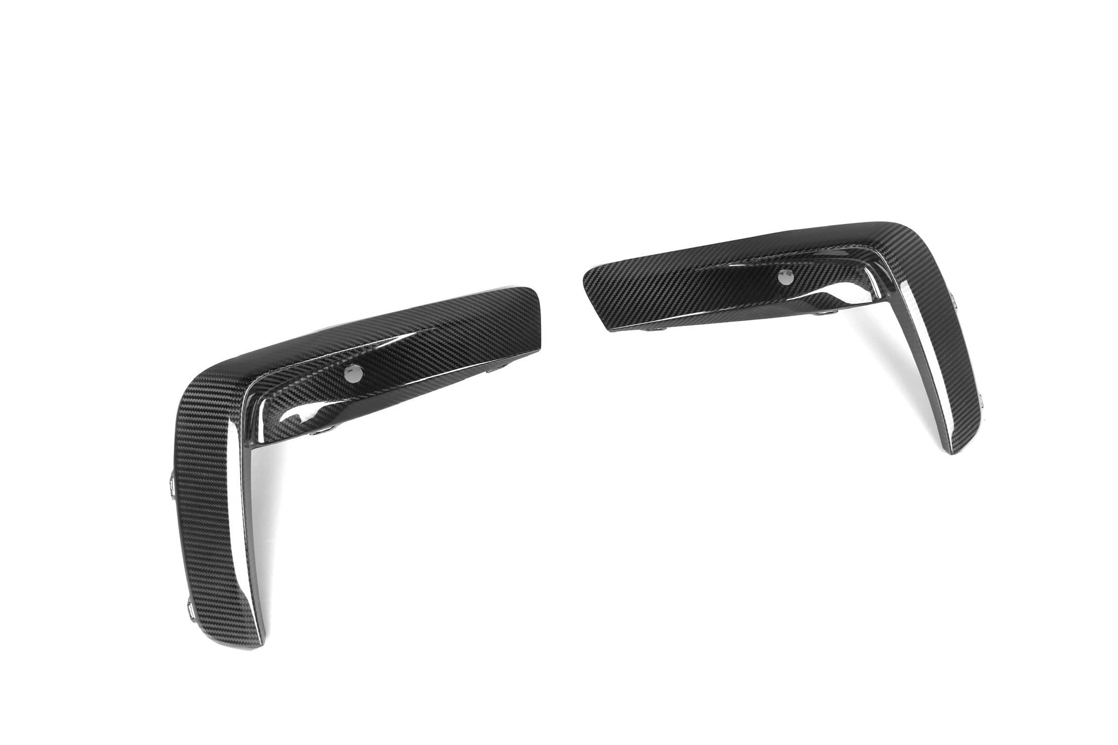 M8 F91 OEM Style Dry Carbon Fiber Front Bumper Trim
