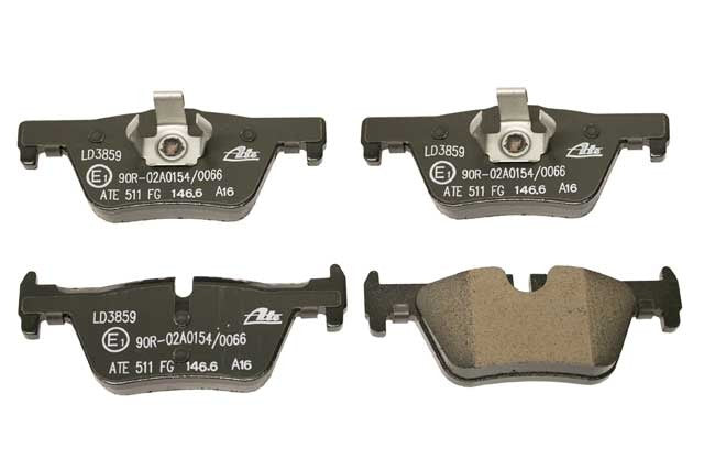 BMW F30 3-Series Rear Ceramic Brake Pad Set OEM 34206873094