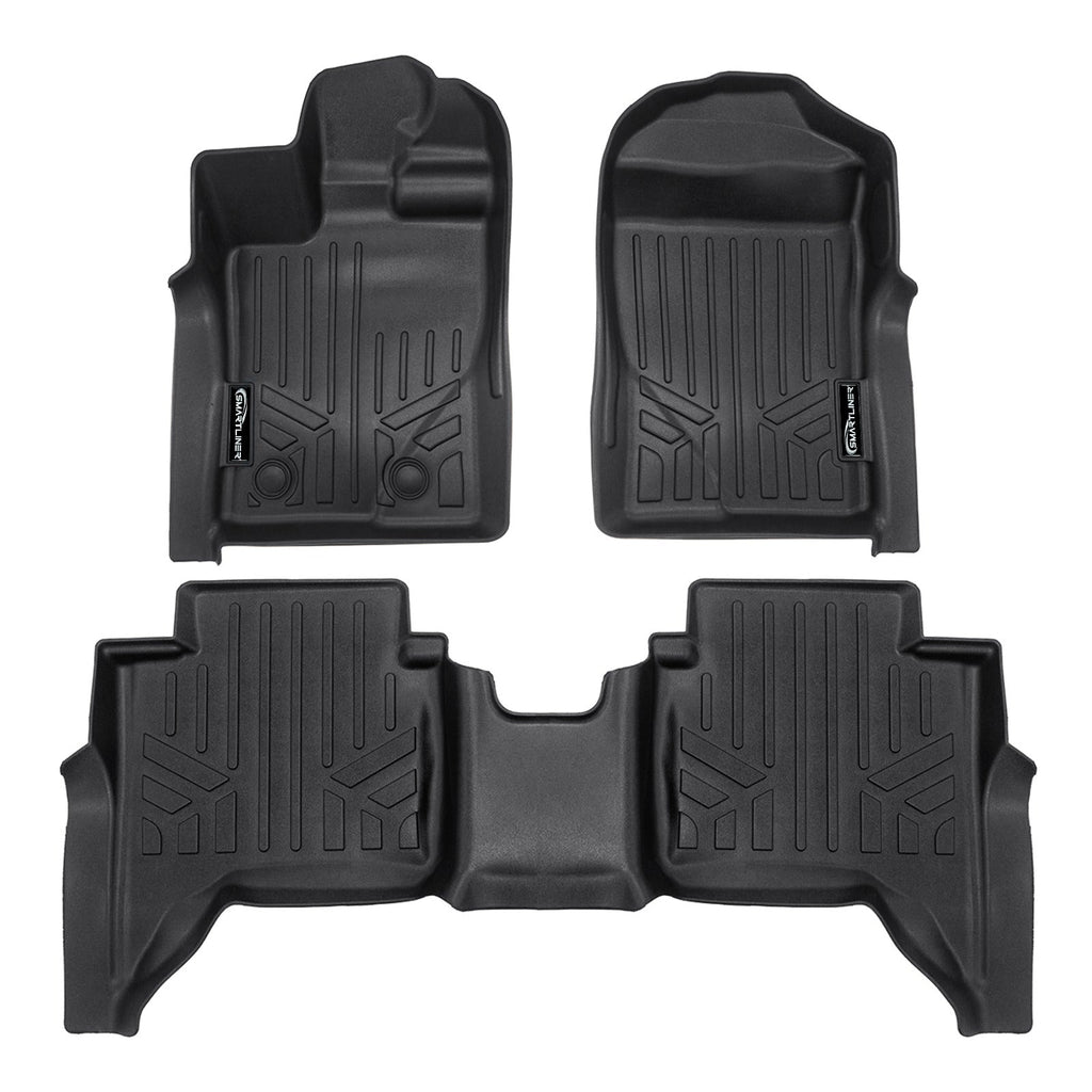 SMARTLINER Floor Liners for 2024 - 2026 Ford Ranger Super Crew Cab
