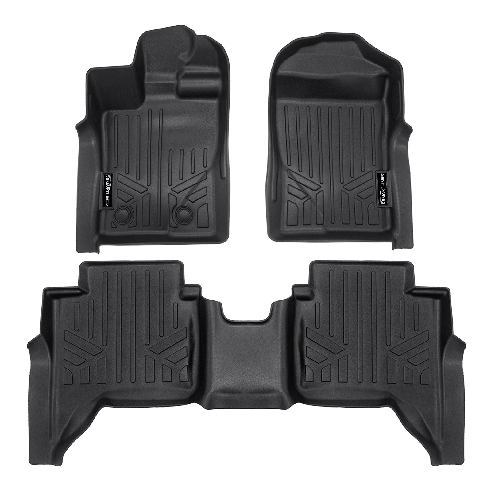SMARTLINER Floor Liners for 2024 - 2026 Ford Ranger Super Crew Cab