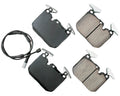 BMW F30 3-Series Front Ceramic Brake Pad Set By Akebono 34106878878