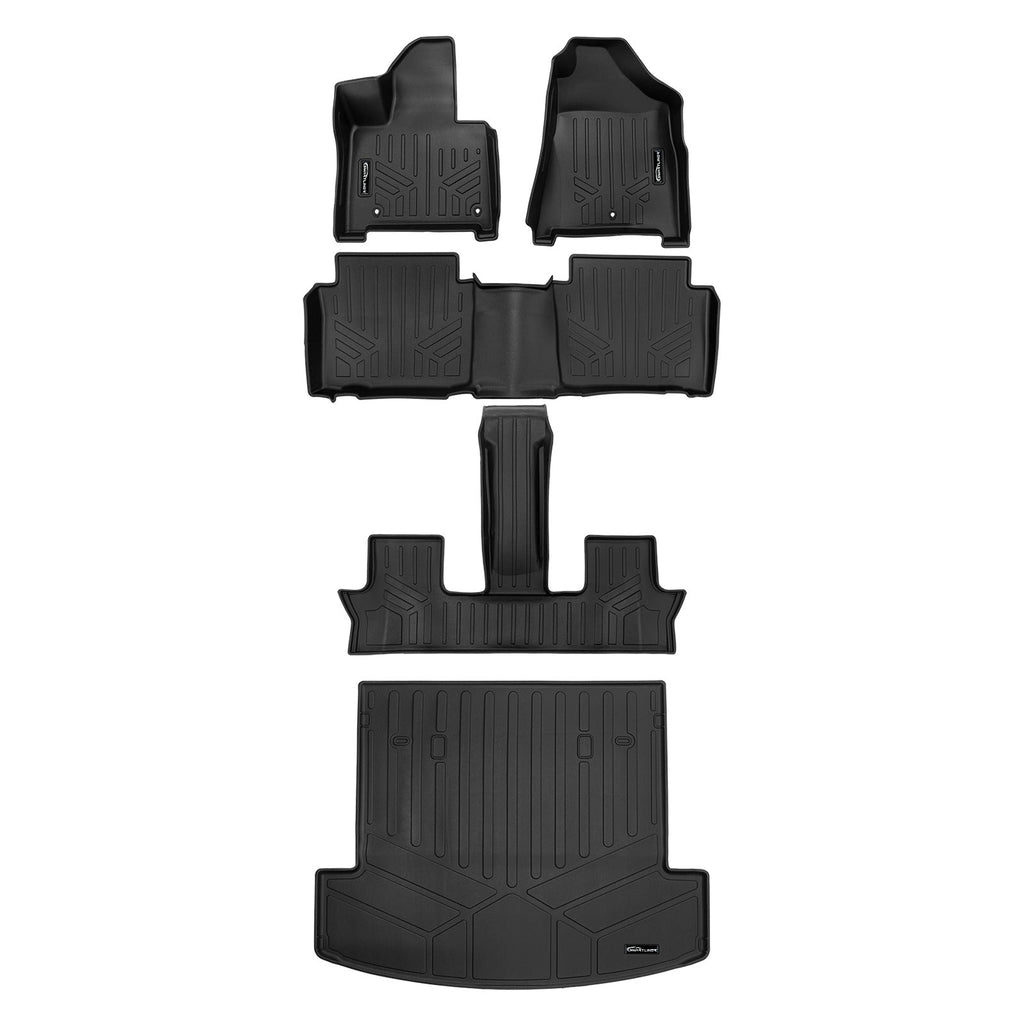 SMARTLINER Floor Liners for 2024 - 2026 Hyundai Santa Fe Hybrid