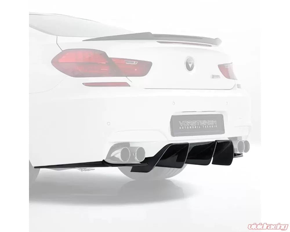 BMW F12 M6 VRS PROGRAM (2005 - 2018) VRS Aero Rear Diffuser Carbon Fiber PP 1x1 Glossy