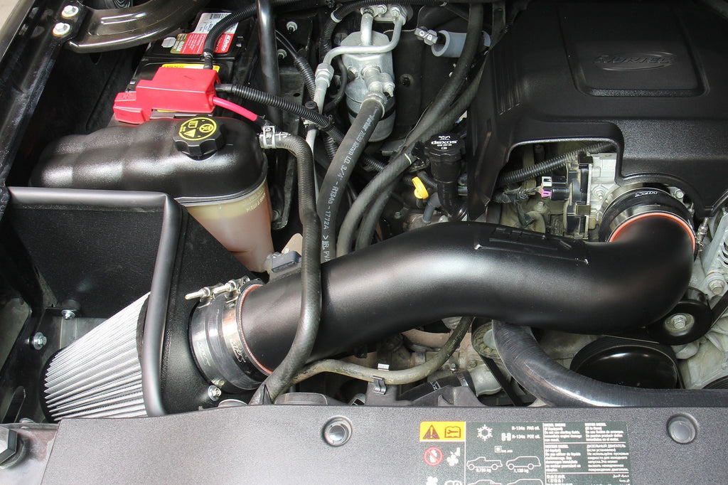 HPS Shortram Air Intake Kit 2009-2014 Chevy Suburban 5.3L V8, Includes Heat Shield, 827-667