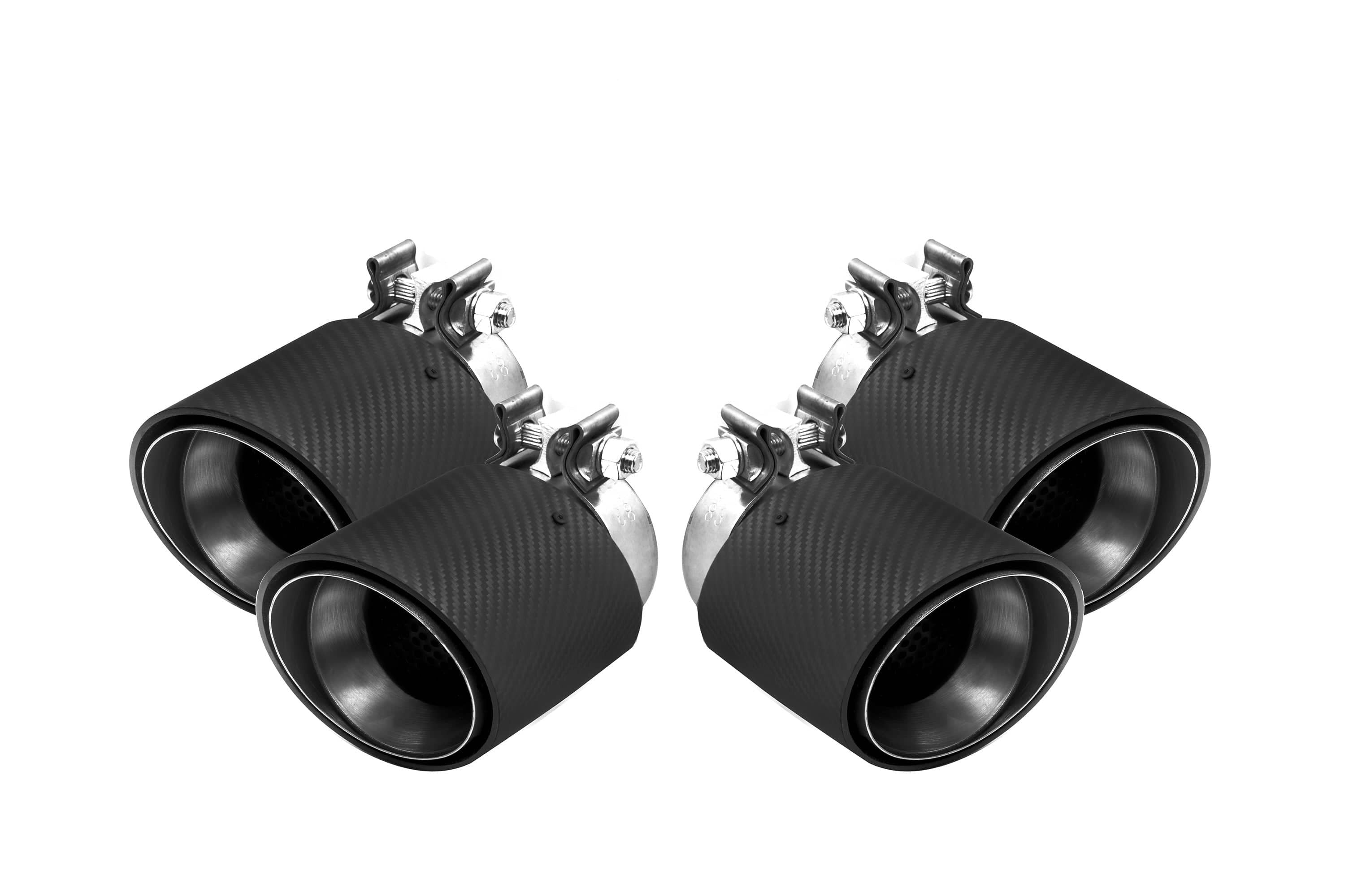 G90/G99 M5 OEM Style Dry Carbon Fiber Exhaust Tips