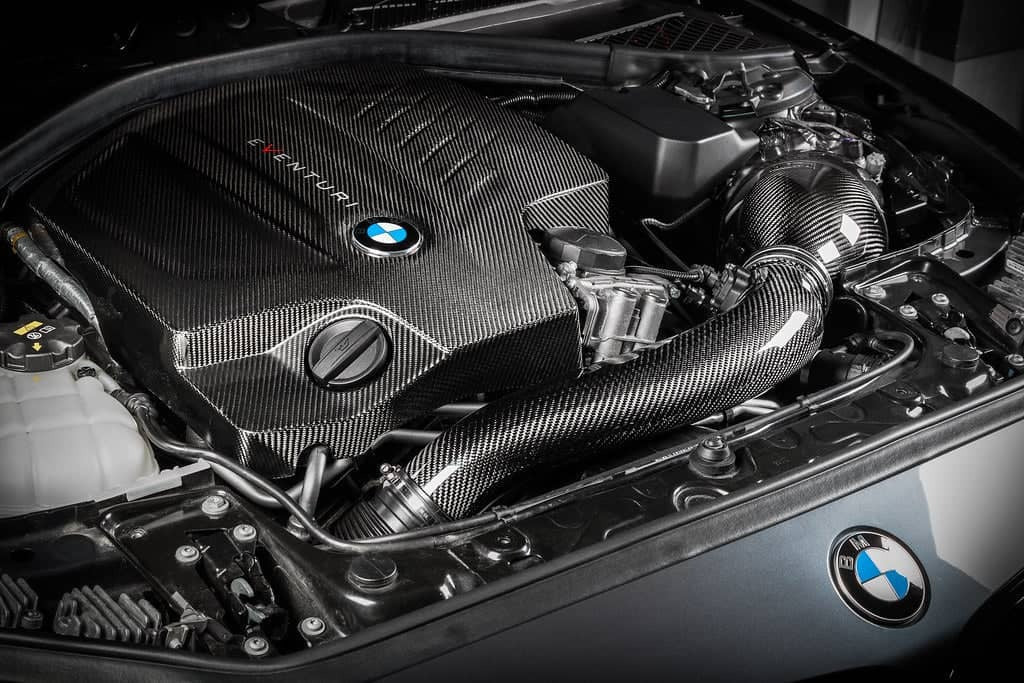 Eventuri BMW F-Chassis N55 Black Carbon Engine Cover