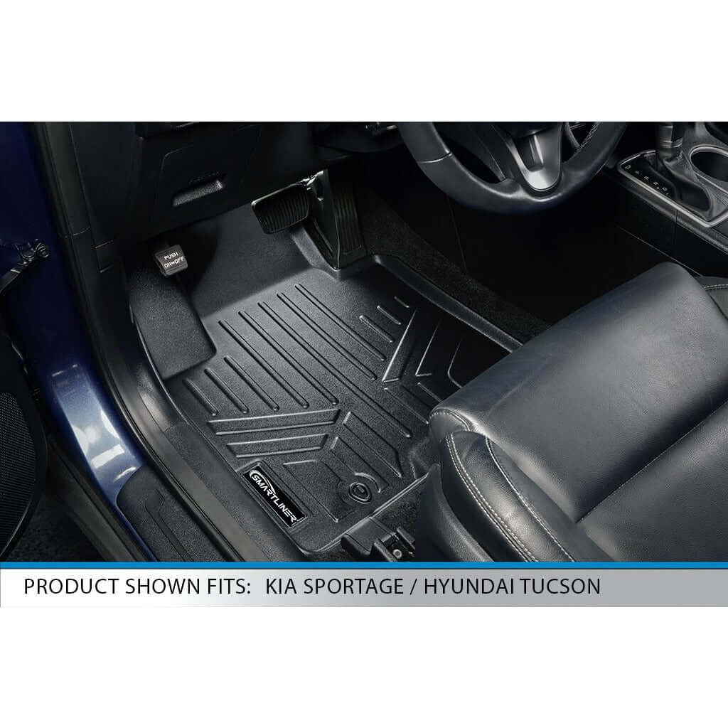 SMARTLINER Floor Liners for 2019-2021 Hyundai Tucson (With out hook retention)