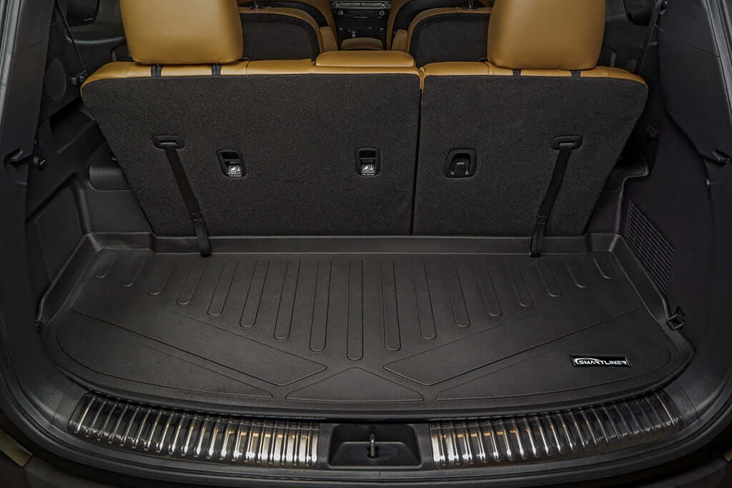 SMARTLINER Floor Liners for 2020-2025 Kia Telluride (2nd Row Bucket) with in between Coverage