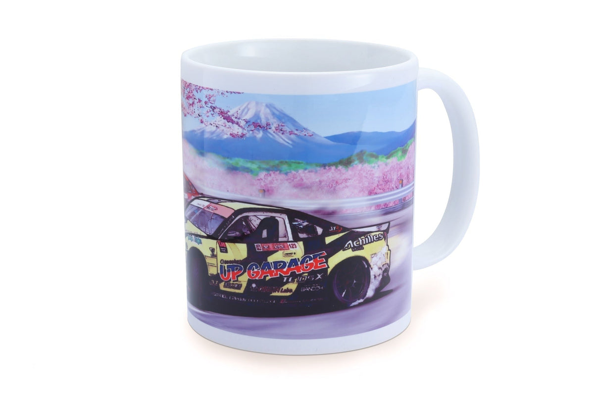 Tomei Mug - White S15/R35 Spring Hakone Touge - Universal