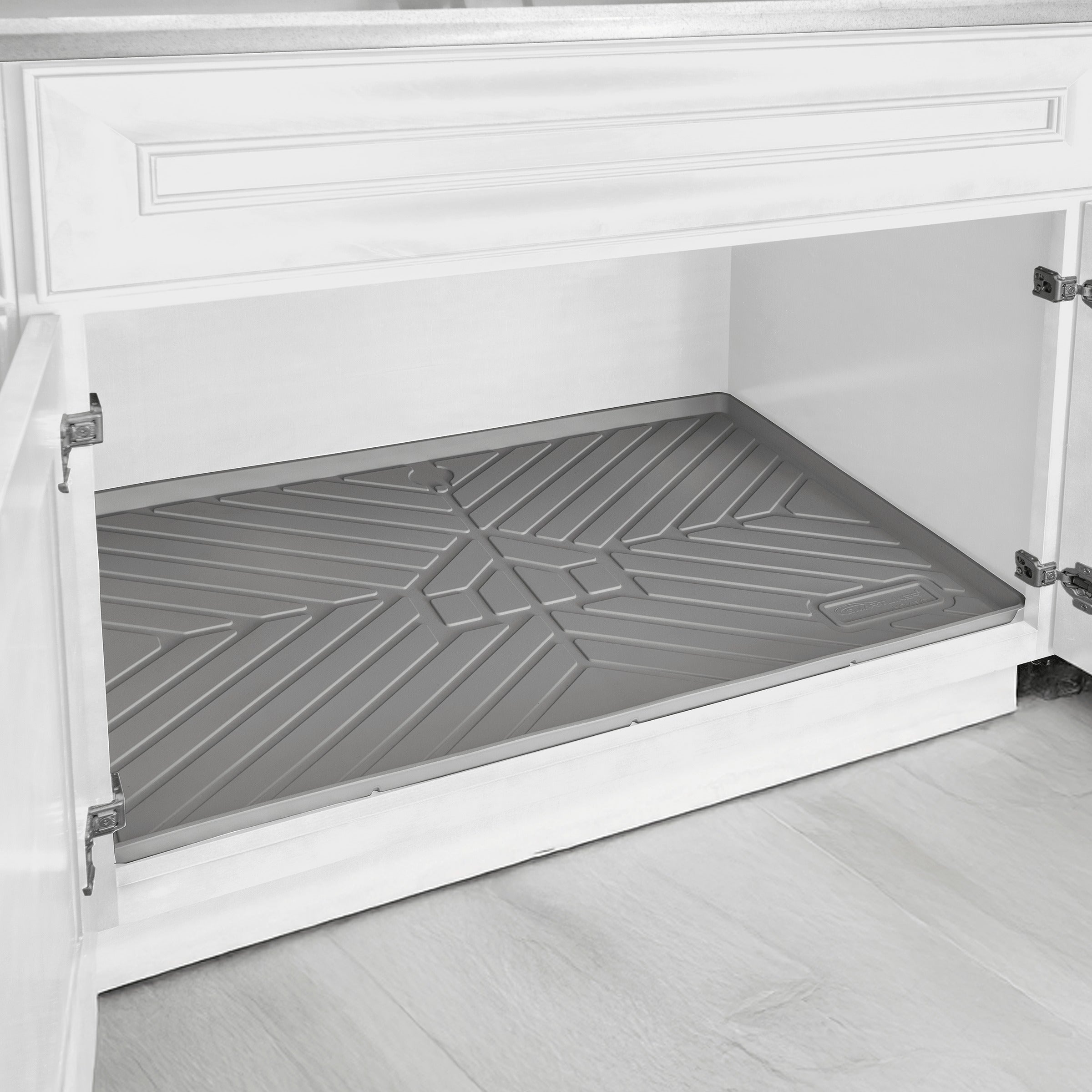 SMARTLINER HOMETM Under Sink Cabinet Bathroom Mats Compatible With Standard Bathroom Cabinets 19.5" x 22.5"