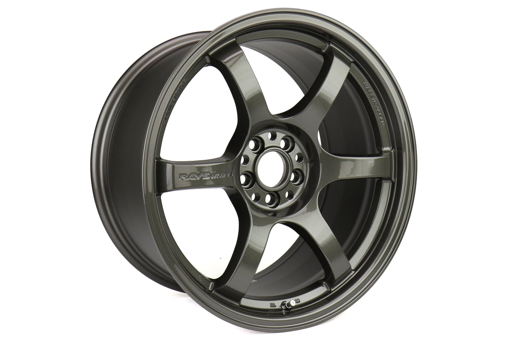 Rays Gram Lights 57DR Gunmetallic 18x9.5 +38mm 5x100 (Single Wheel) - 2013-2024 Subaru BRZ / Scion FR-S / Toyota GR86 / 2014-2018 Subaru Forester