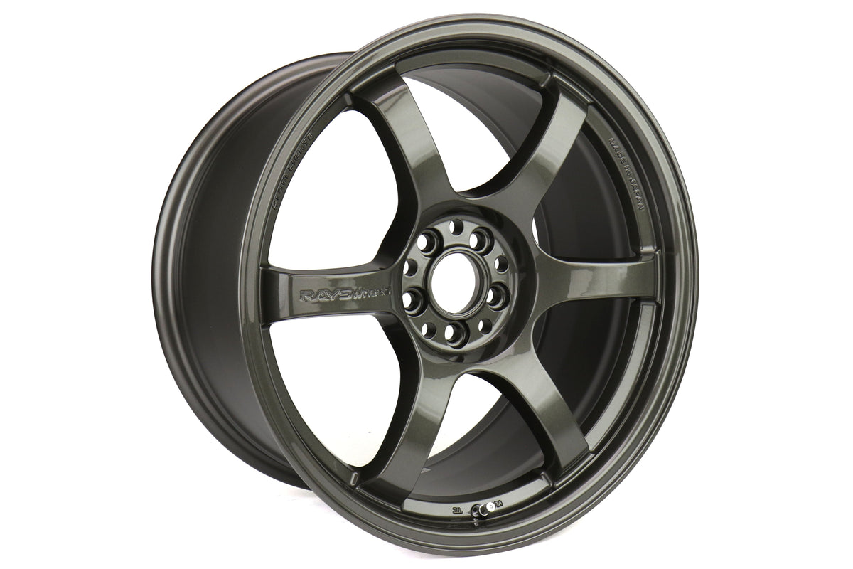 Rays Gram Lights 57DR Gunmetallic 18x9.5 +38mm 5x100 (Single Wheel) - 2013-2024 Subaru BRZ / Scion FR-S / Toyota GR86 / 2014-2018 Subaru Forester