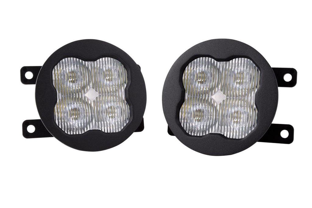 Diode Dynamics SS3 Max Type A Kit ABL SAE Fog Lights (White) - 2015-2021 Subaru WRX / 2015-2017 Subaru WRX STi / 2013-2017 Subaru BRZ / 2013-2016 Scion FR-S / 2013-2015 Honda Civic Si Sedan / 2016-2025 Honda Civic