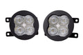 Diode Dynamics SS3 Max Type A Kit ABL SAE Fog Lights (White) - 2015-2021 Subaru WRX / 2015-2017 Subaru WRX STi / 2013-2017 Subaru BRZ / 2013-2016 Scion FR-S / 2013-2015 Honda Civic Si Sedan / 2016-2025 Honda Civic