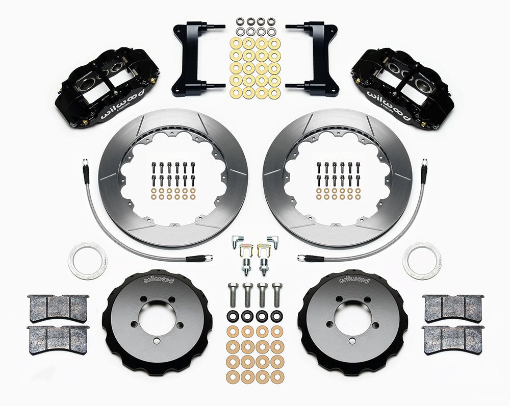 Wilwood FNSL6R 12.88in Front Kit Black - 2013-2021 Scion FR-S / Subaru BRZ / Toyota 86