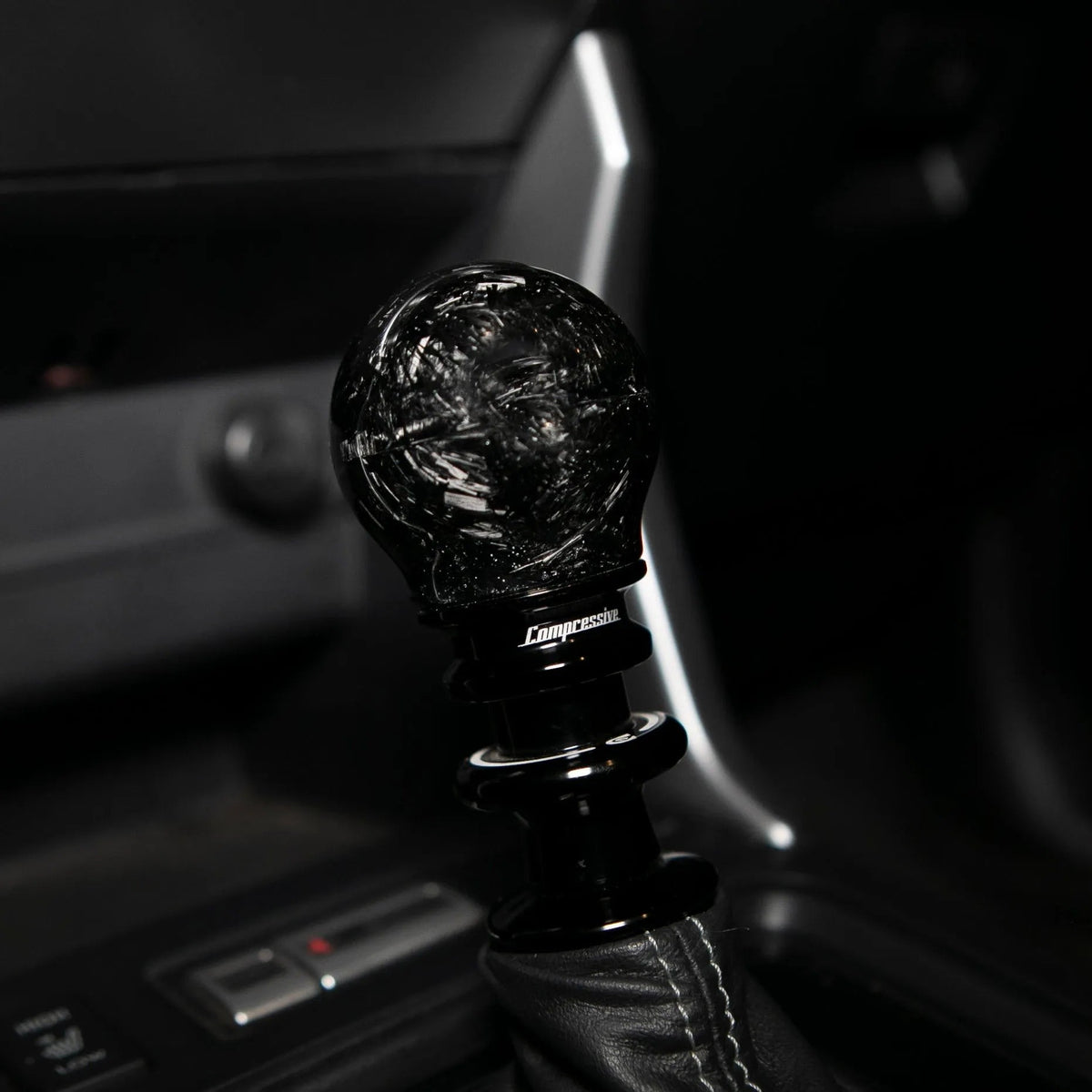 Compressive Tuning Forged Carbon Shift Knob - Height Adjustable M12x1.25mm - Subaru Models