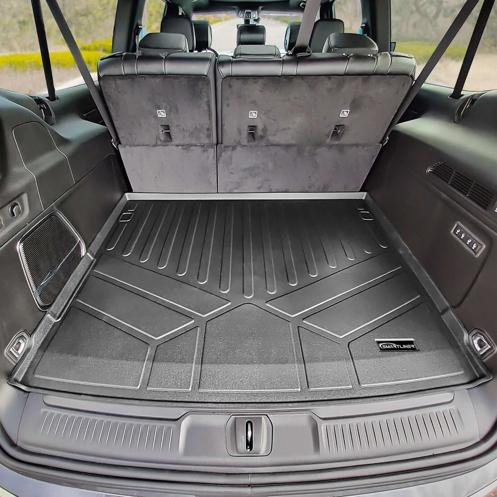 SMARTLINER Floor Liners for 2023-2025 Jeep Wagoneer L (7 Passenger Model)