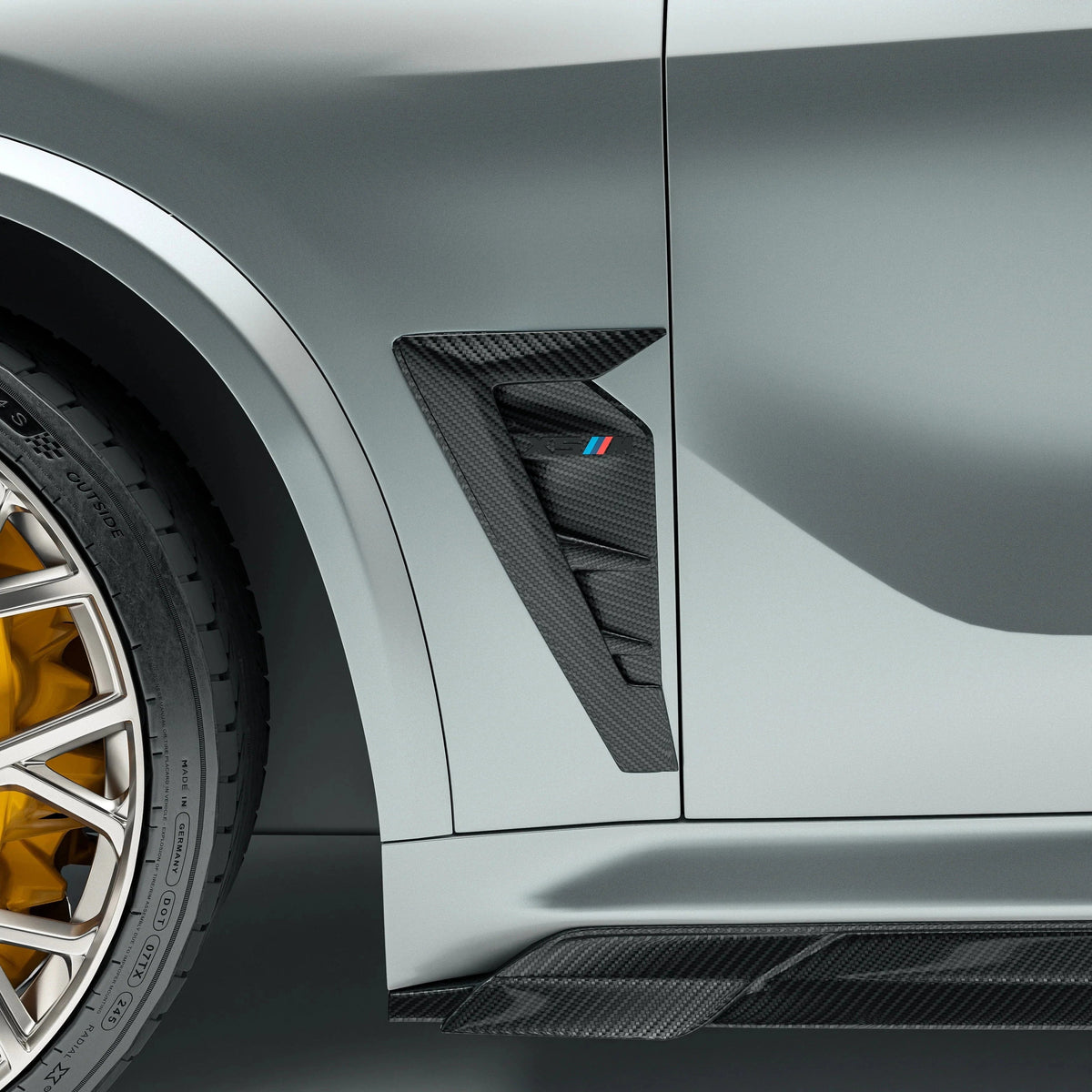 Revozport Carbon Fiber Side Fender Vents for BMW X5M F95 LCI (2023+)