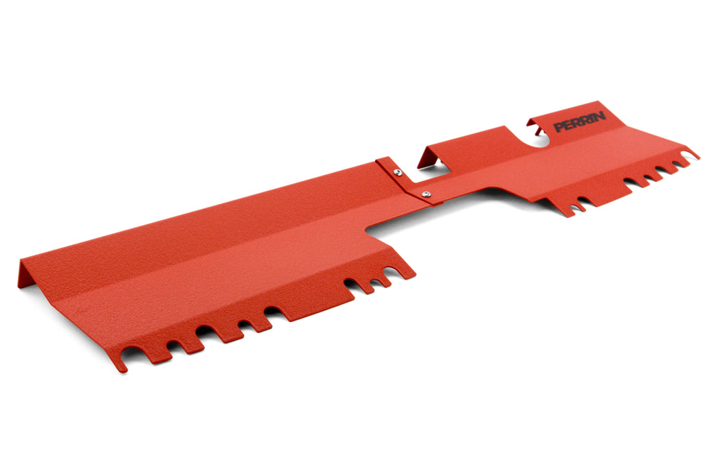 PERRIN Radiator Shroud (Red) - 2015-2021 Subaru WRX / STI