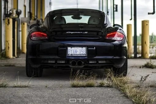 Porsche 987.2 Cayman / Boxster Valved Exhaust System -Slash Cut Single Wall